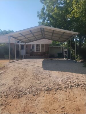 A Frame Boxed Eave Carport
