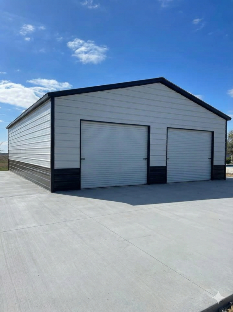 30’x50’x10′ Metal Building – Metal Buildings Installed, Garages ...